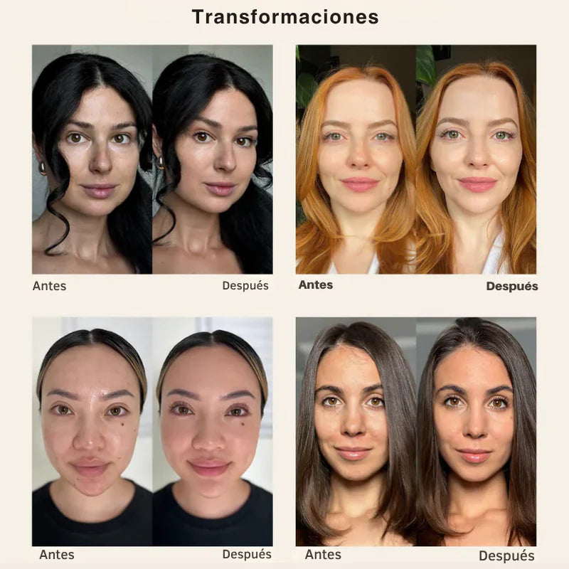 Base de Maquillaje 4 en 1 con SPF 50 – Maquillaje, Hidratación, se Adapta a tu Tono de Piel