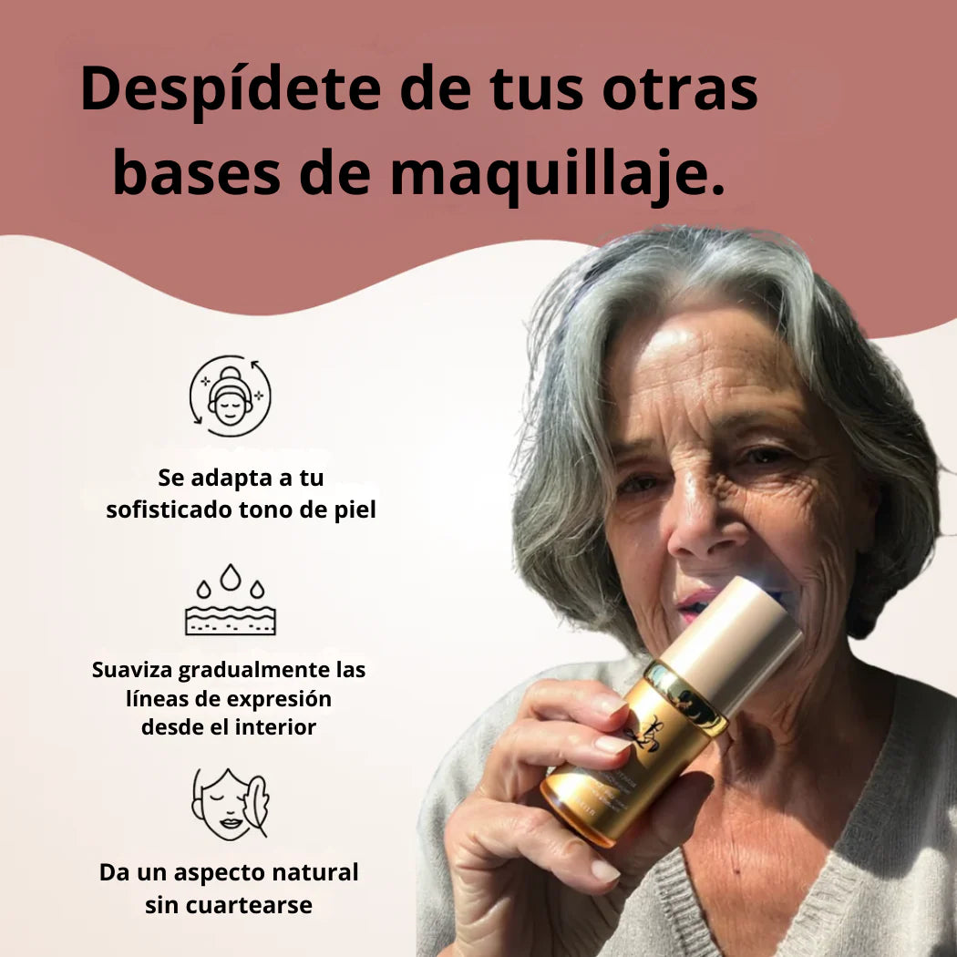 Base de Maquillaje 4 en 1 con SPF 50 – Maquillaje, Hidratación, se Adapta a tu Tono de Piel (Gratis Polvo Sheglam)